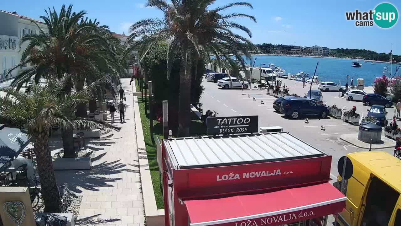 Webcam Novalja – Obala Petra Krešimira IV