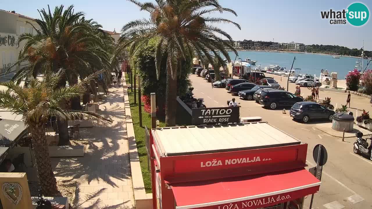 Live cam Novalja – Obala Petra Krešimira IV