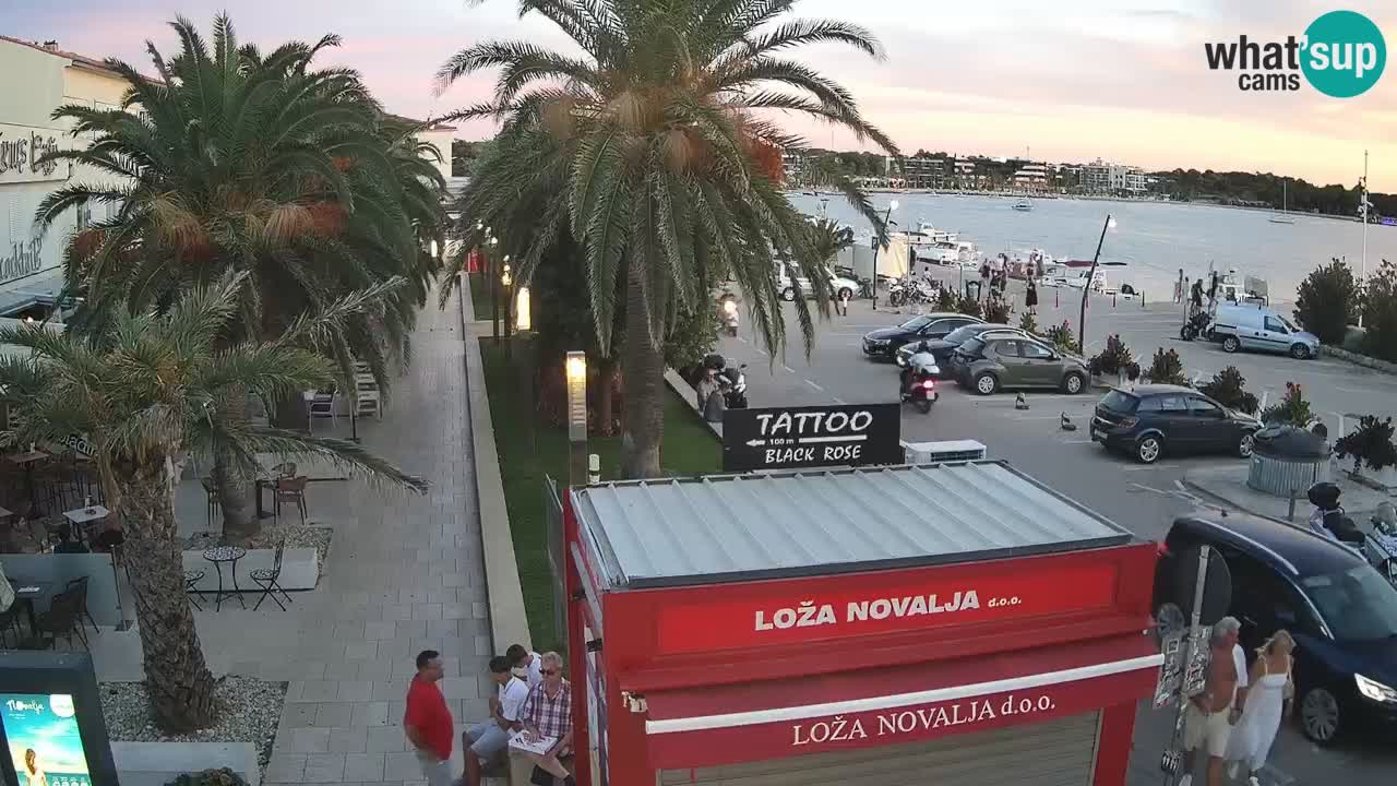 Webcam Novalja – Obala Petra Krešimira IV