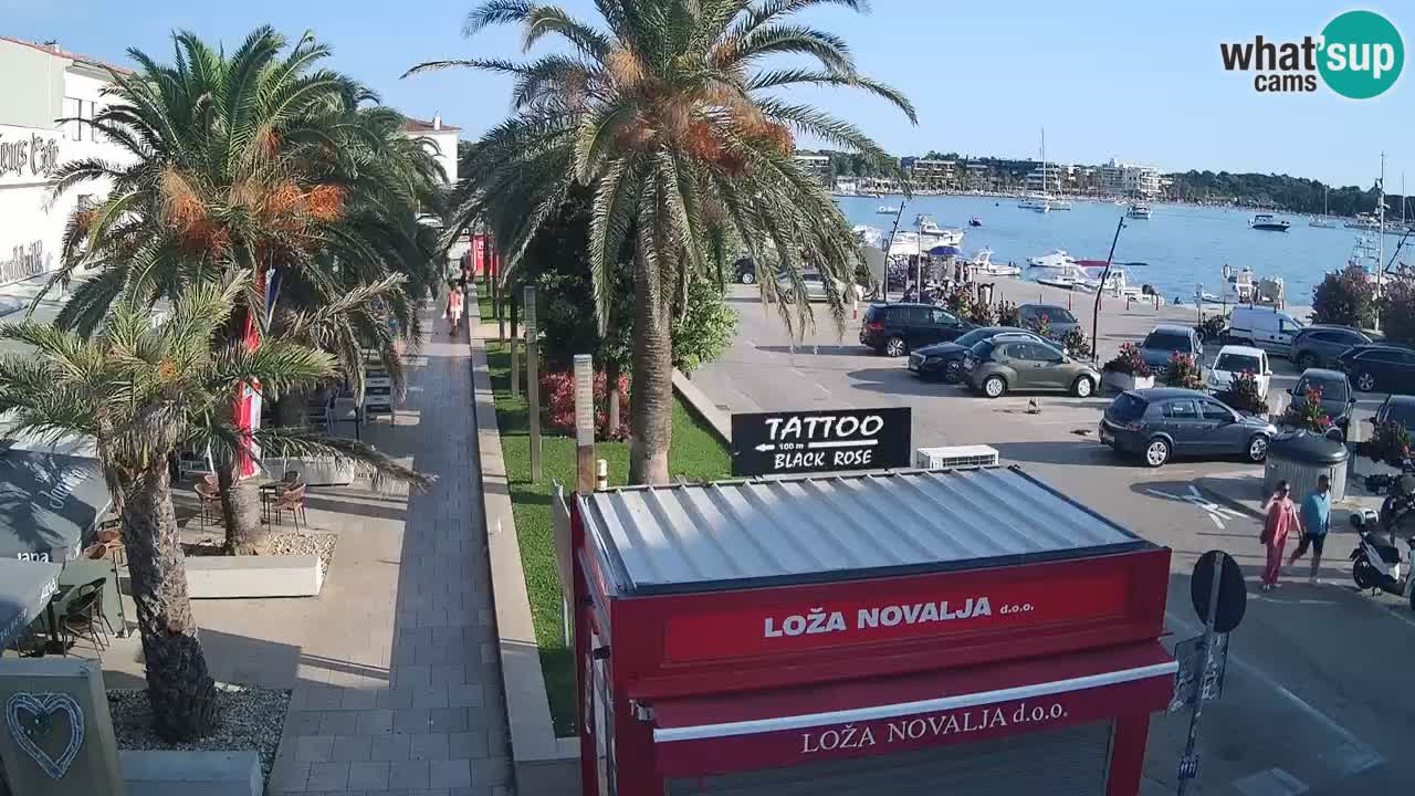 Webcam Novalja – Obala Petra Krešimira IV