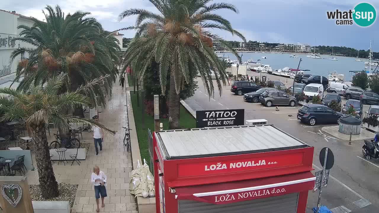 Webcam Novalja – Obala Petra Krešimira IV