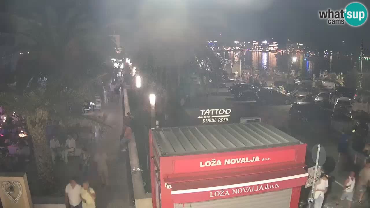 Live cam Novalja – Obala Petra Krešimira IV