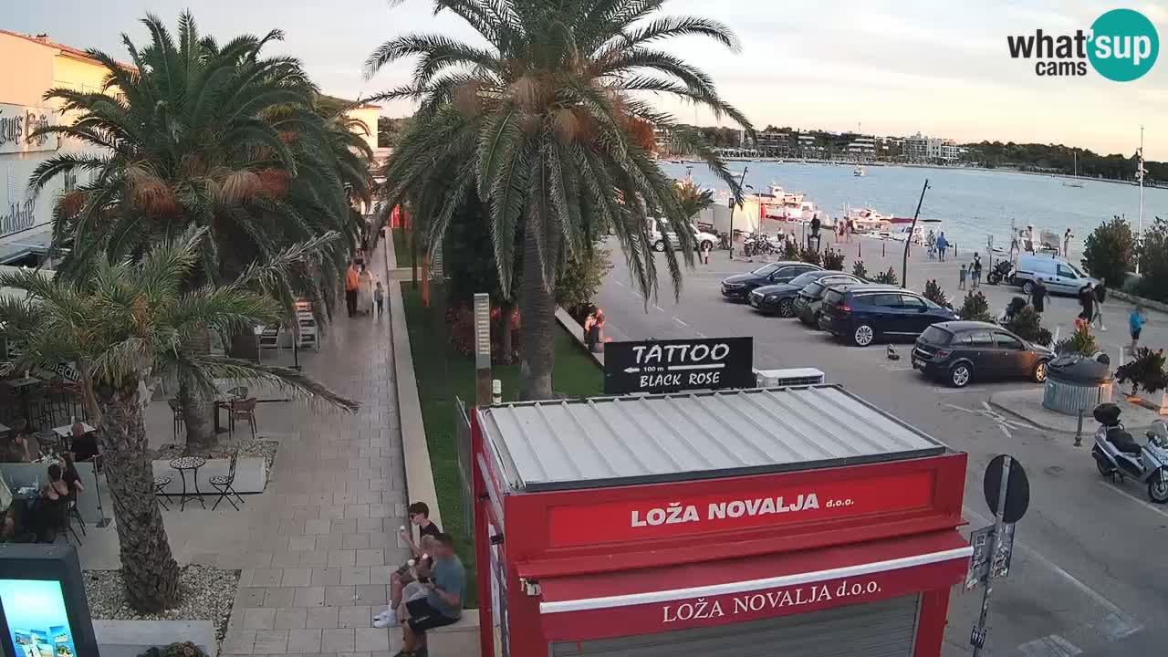 Live cam Novalja – Obala Petra Krešimira IV