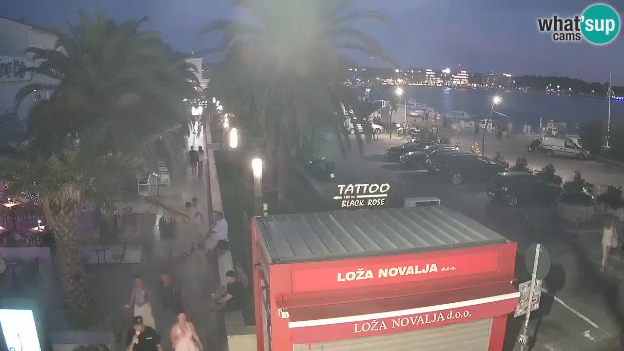 Live cam Novalja – Obala Petra Krešimira IV
