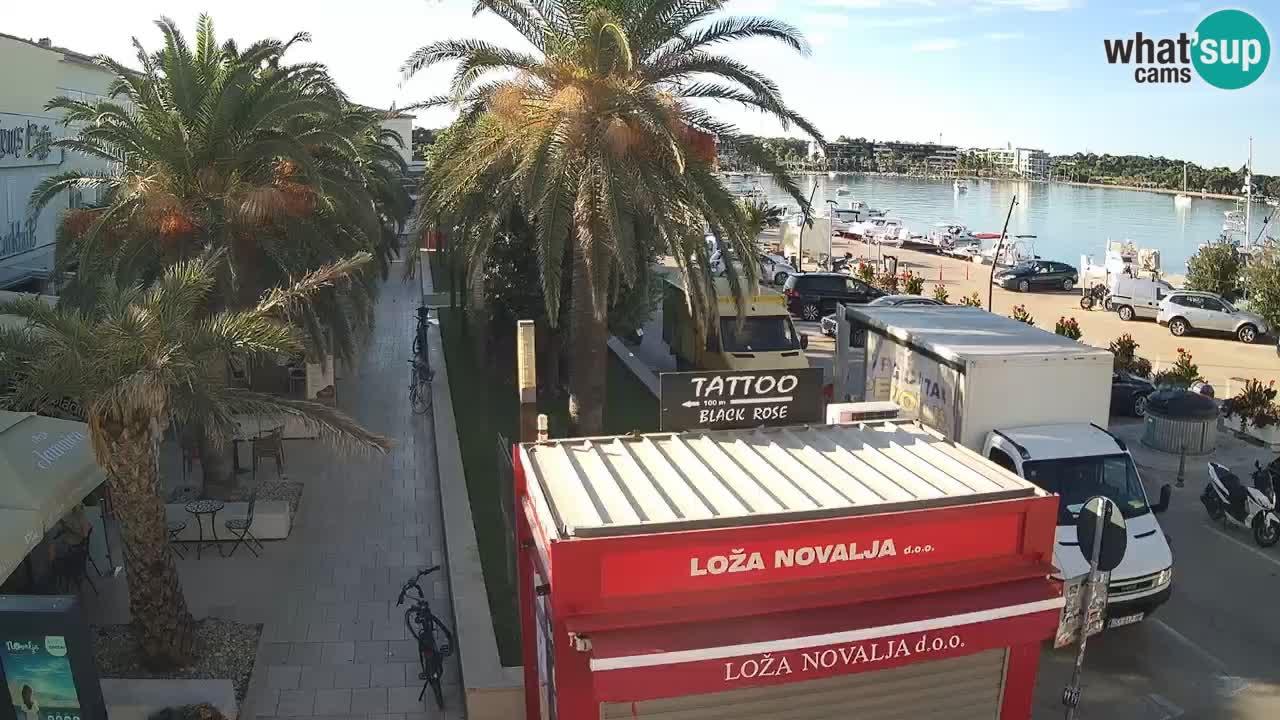 Live cam Novalja – Obala Petra Krešimira IV