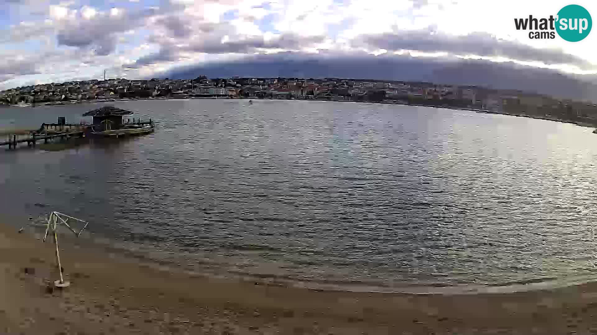 Live webcam Novalja – The Town beach