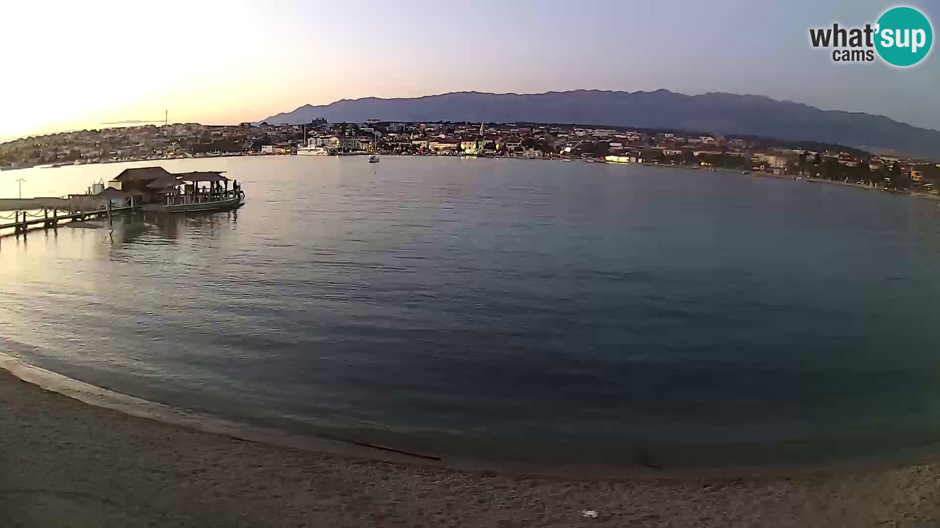 Webcam Novalja – Stadtstrand