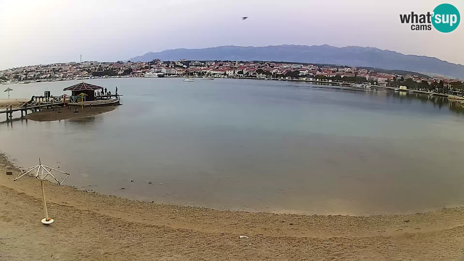 Novalja Kamera u živo – gradska plaža