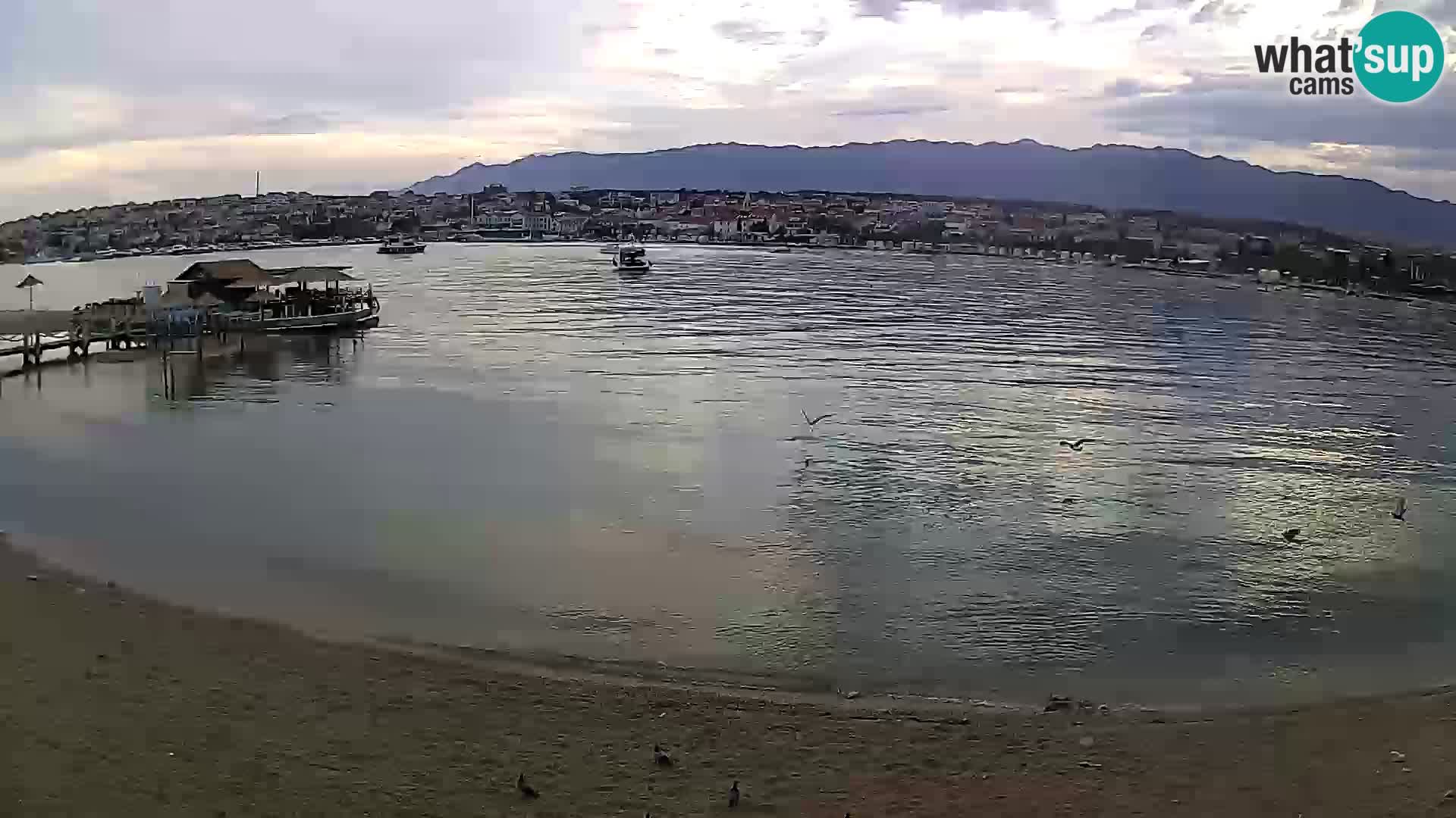 Live webcam Novalja – The Town beach