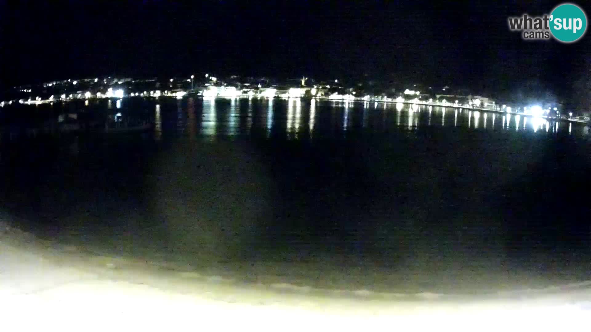 Novalja webcam – spiaggia cittadina