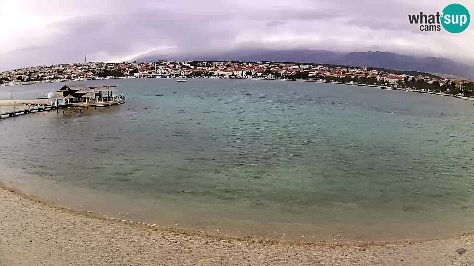 Novalja Kamera u živo – gradska plaža