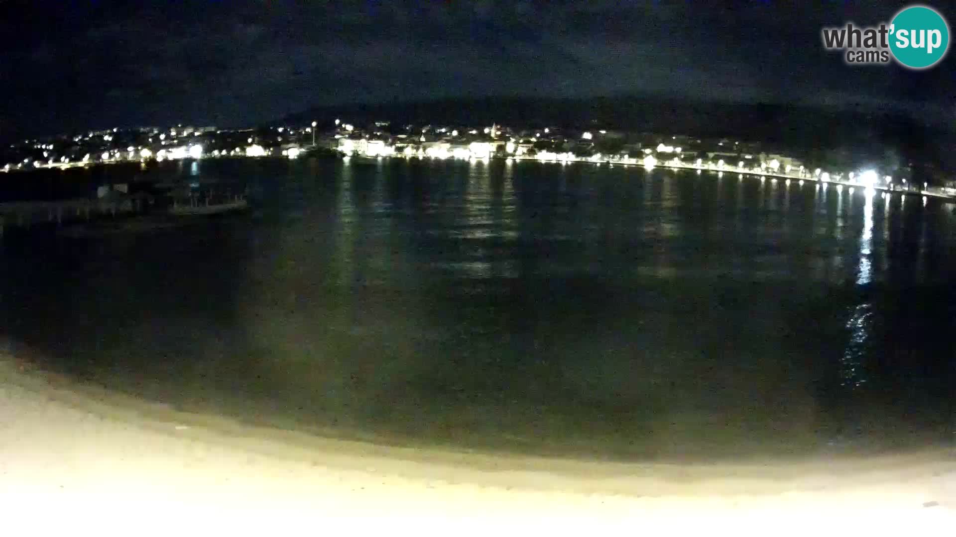 Novalja webcam – spiaggia cittadina