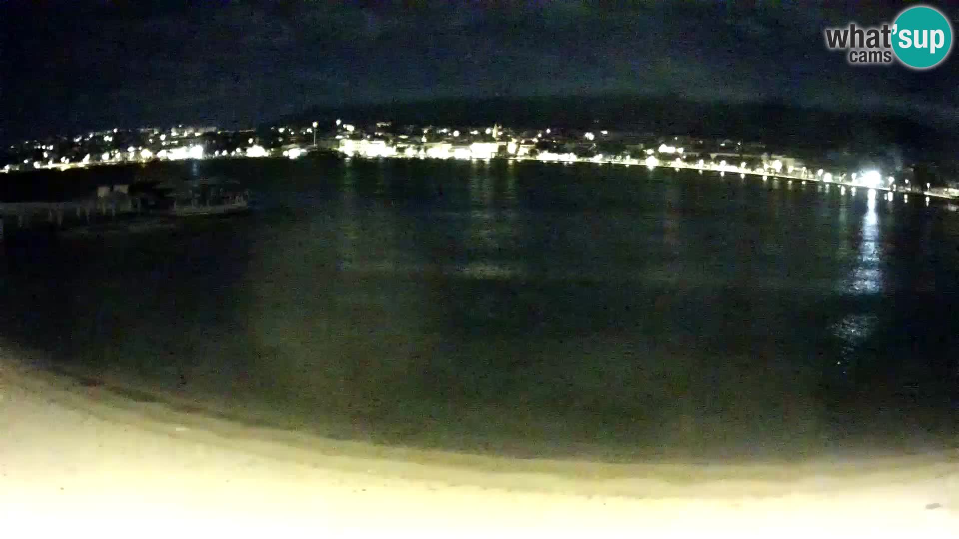 Novalja webcam – spiaggia cittadina