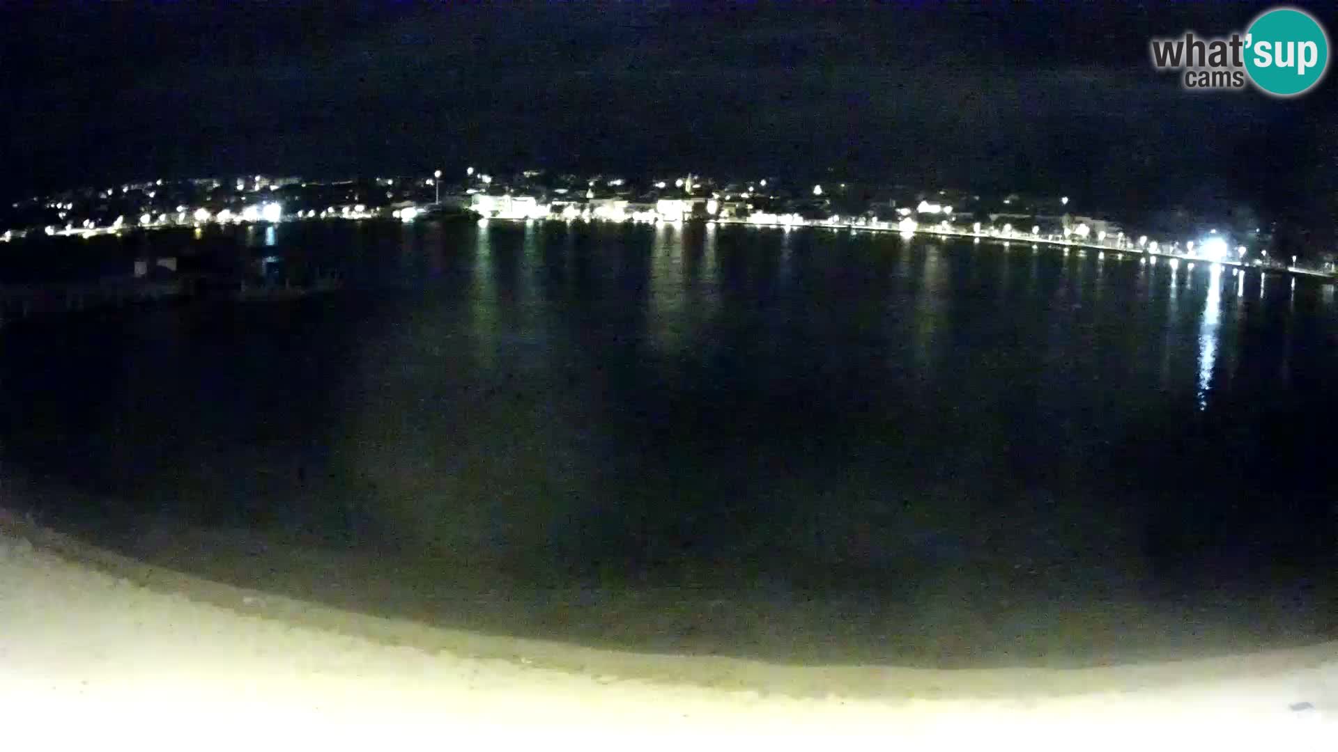 Novalja webcam – spiaggia cittadina