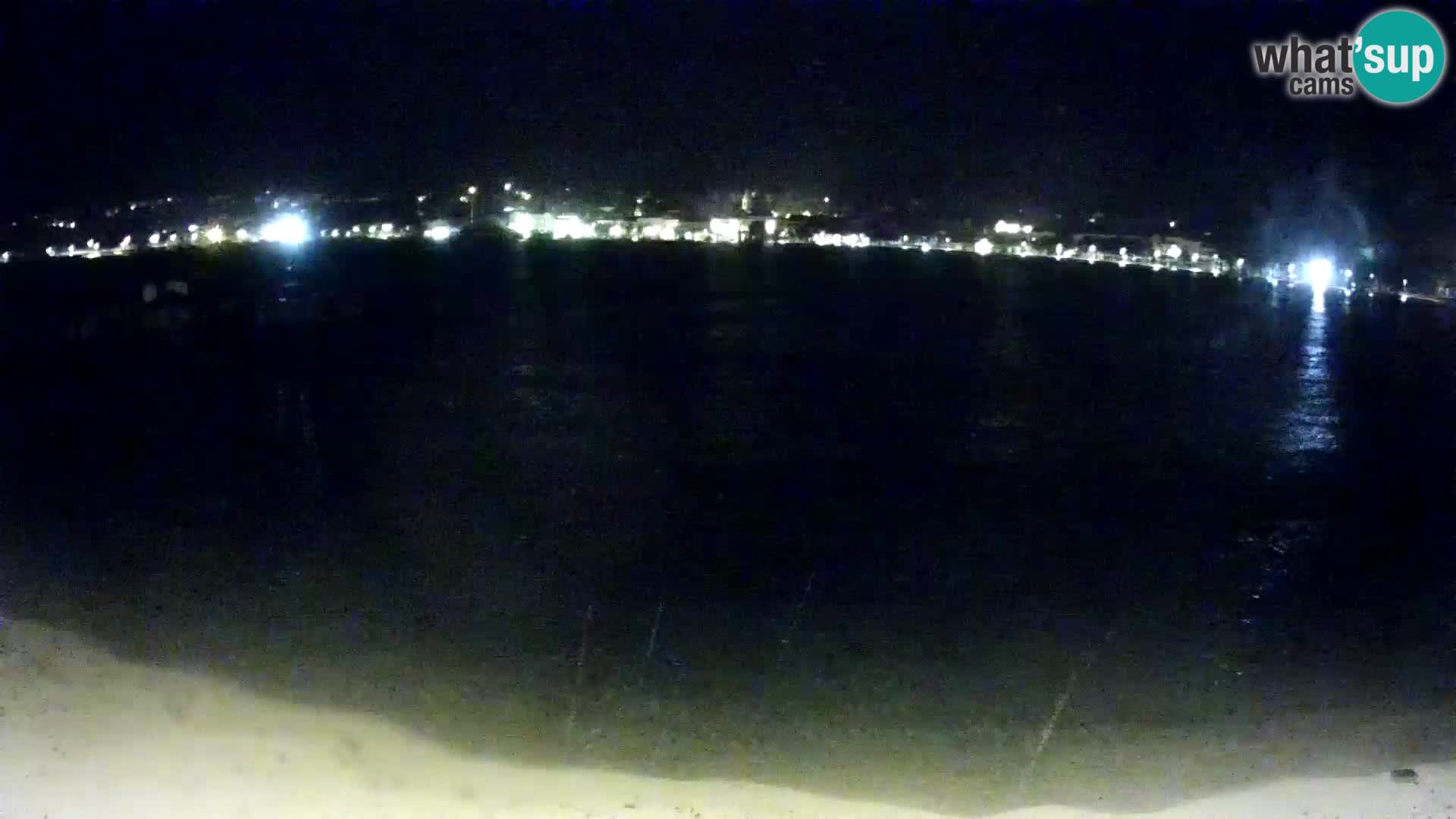 Novalja en vivo – playa de la ciudad