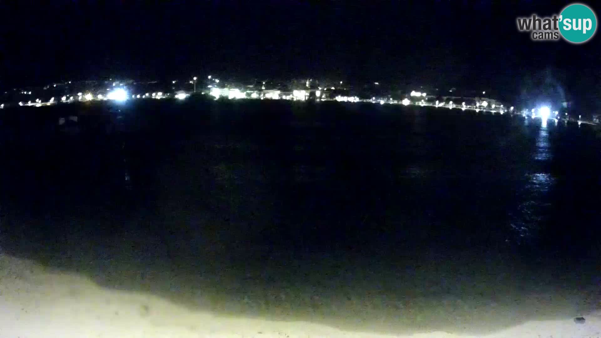 Novalja en vivo – playa de la ciudad