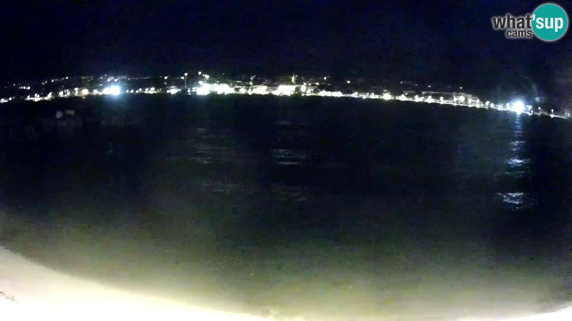 Novalja en vivo – playa de la ciudad