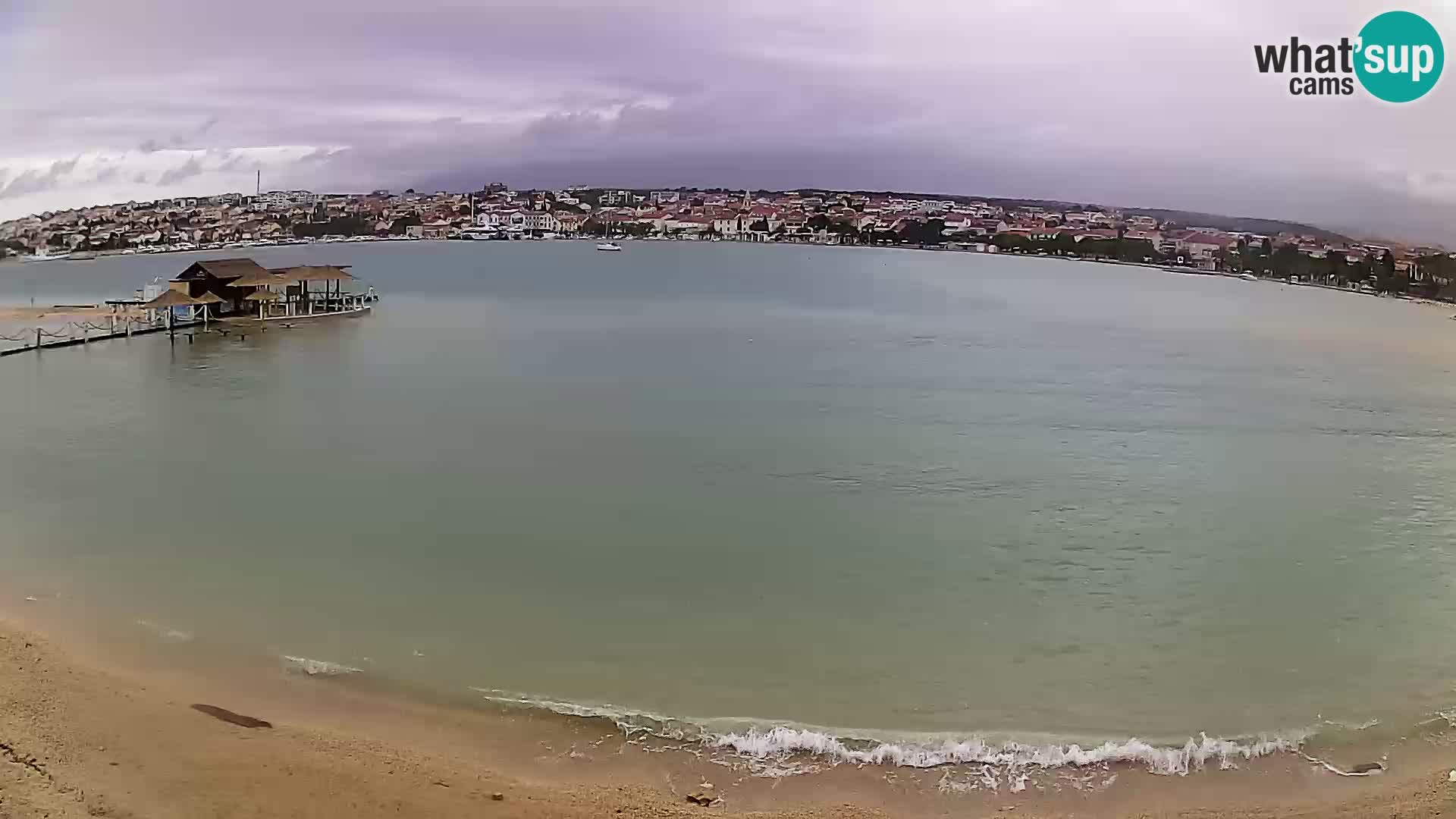 Novalja Kamera u živo – gradska plaža