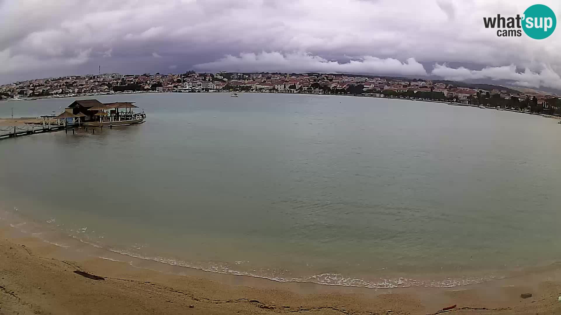 Novalja Kamera u živo – gradska plaža