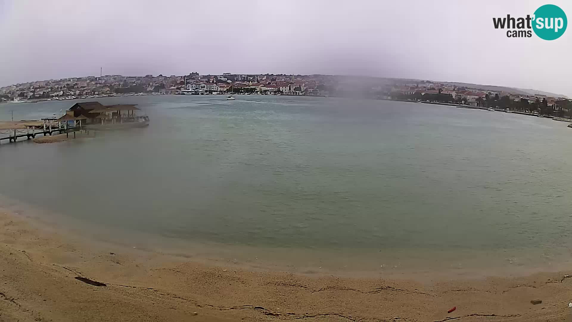 Webcam Novalja – Stadtstrand