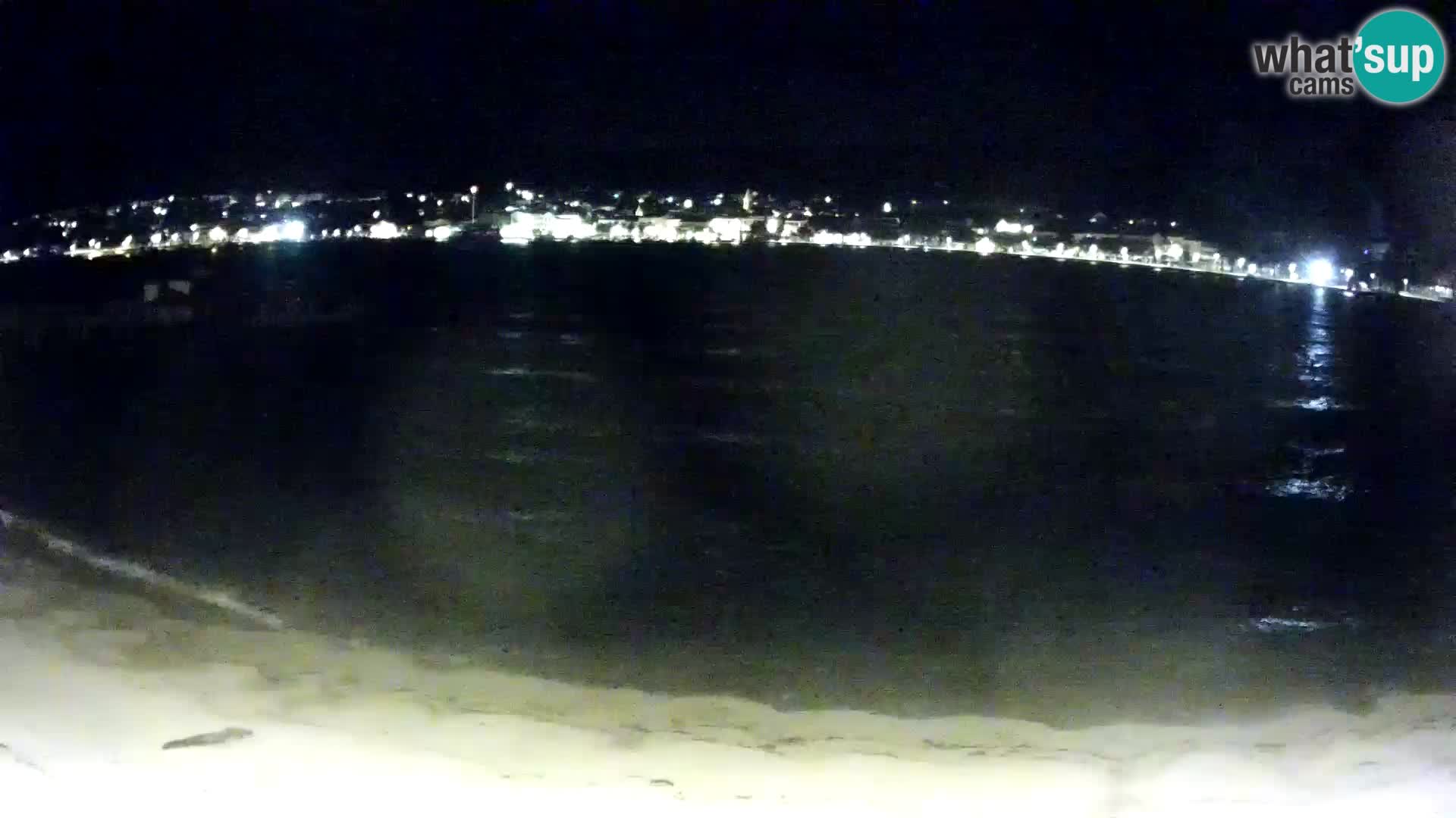 Novalja webcam – spiaggia cittadina