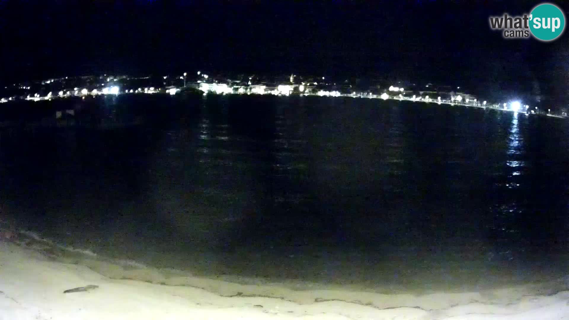 Novalja webcam – spiaggia cittadina