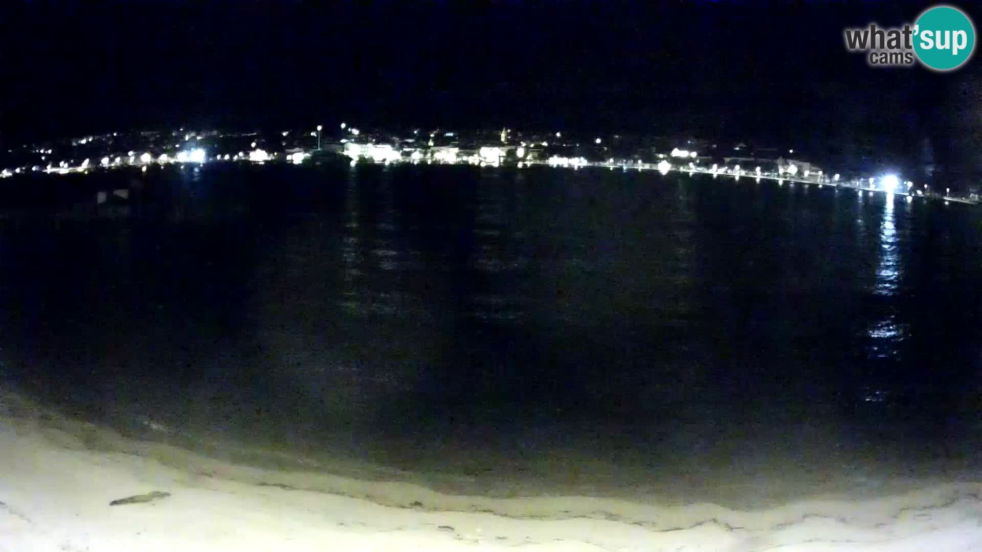 Novalja en vivo – playa de la ciudad