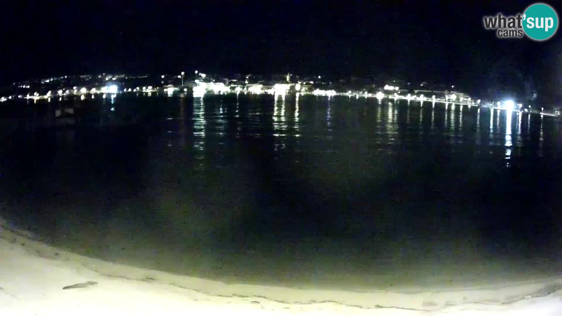 Novalja en vivo – playa de la ciudad