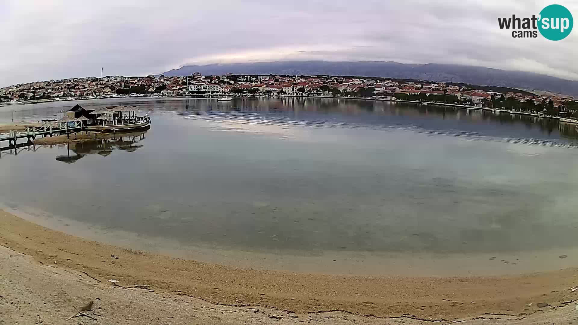 Novalja Kamera v živo – mestna plaža