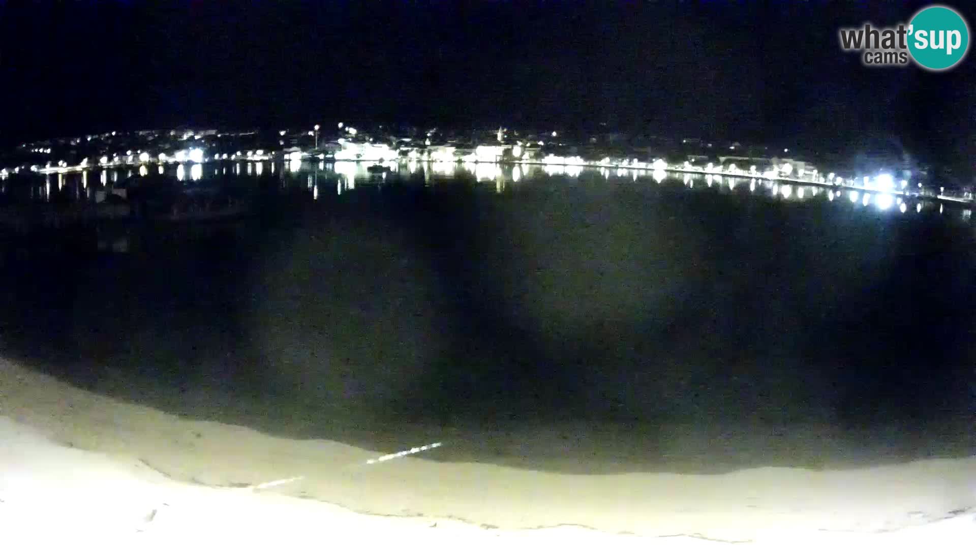 Novalja webcam – spiaggia cittadina