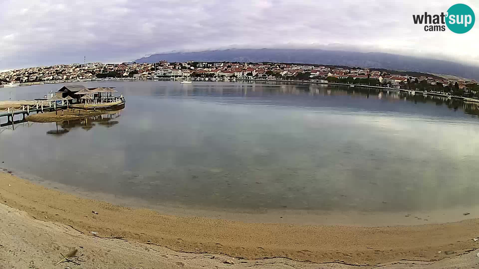 Novalja Kamera u živo – gradska plaža