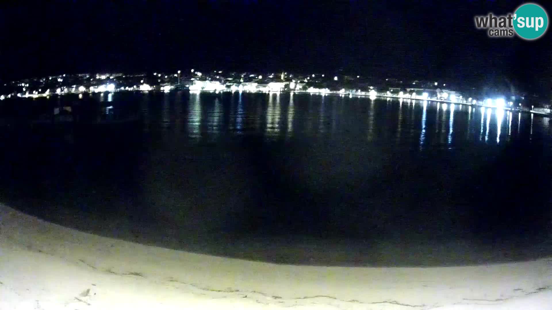 Novalja webcam – spiaggia cittadina