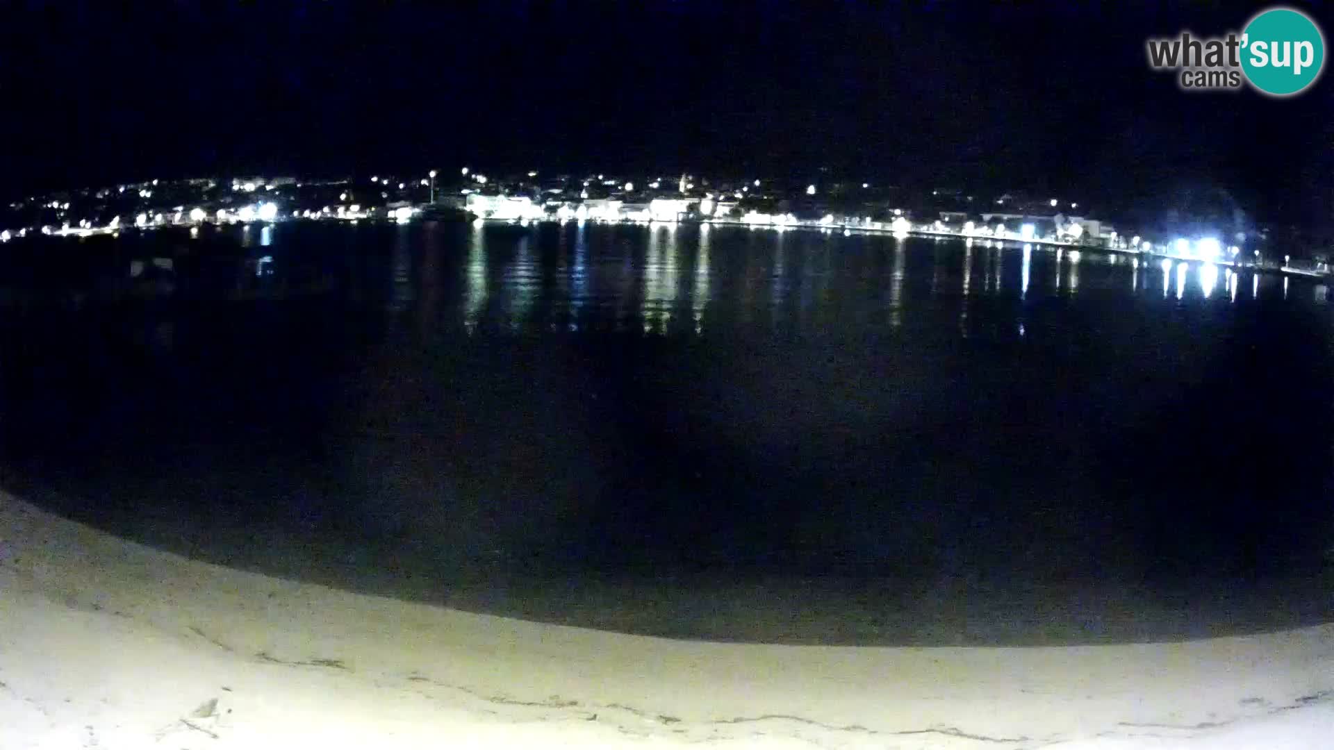 Novalja webcam – spiaggia cittadina