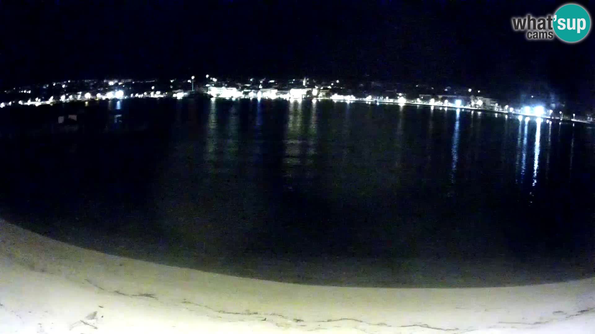 Novalja webcam – spiaggia cittadina