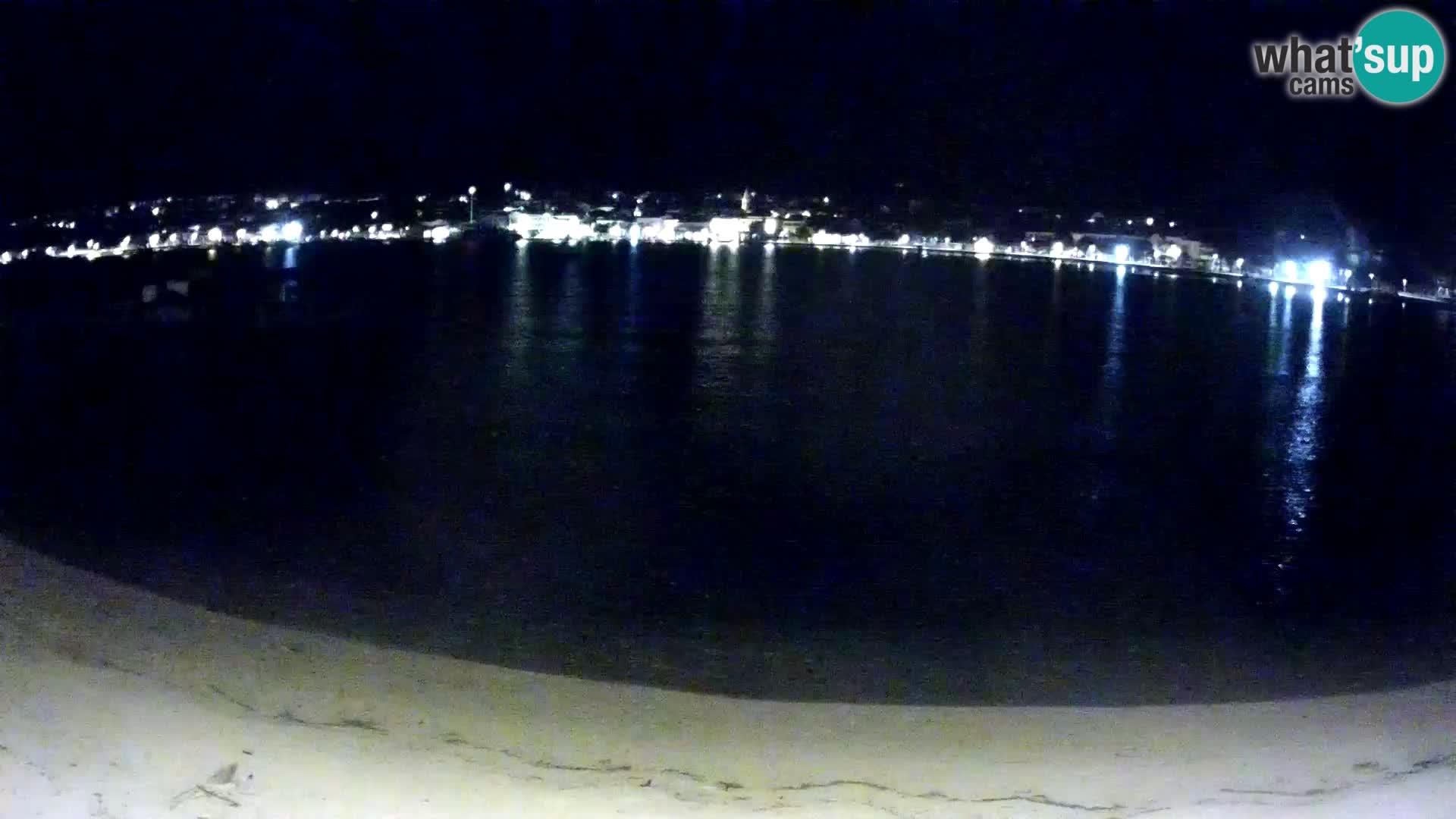 Novalja webcam – spiaggia cittadina