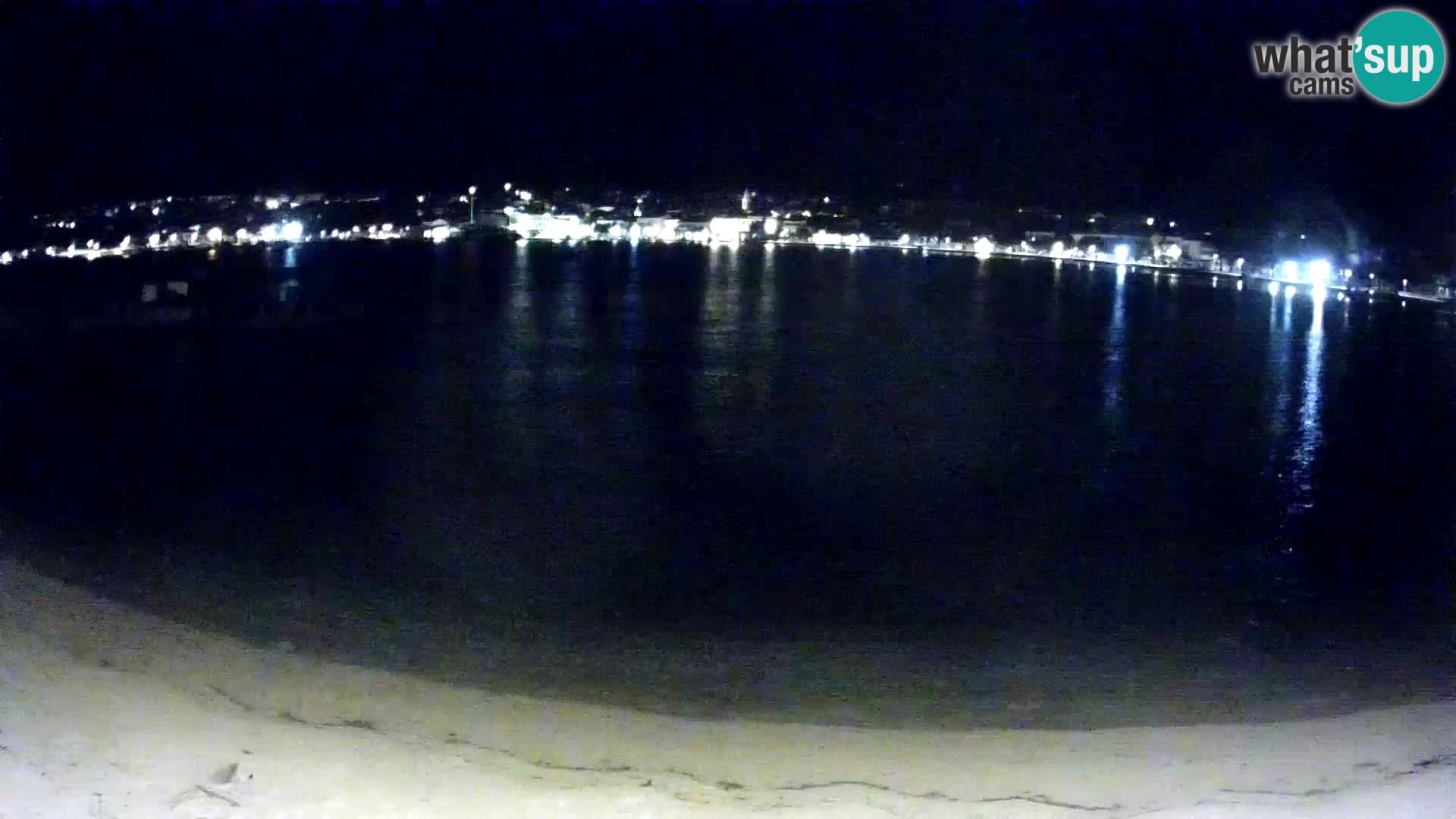 Novalja webcam – spiaggia cittadina