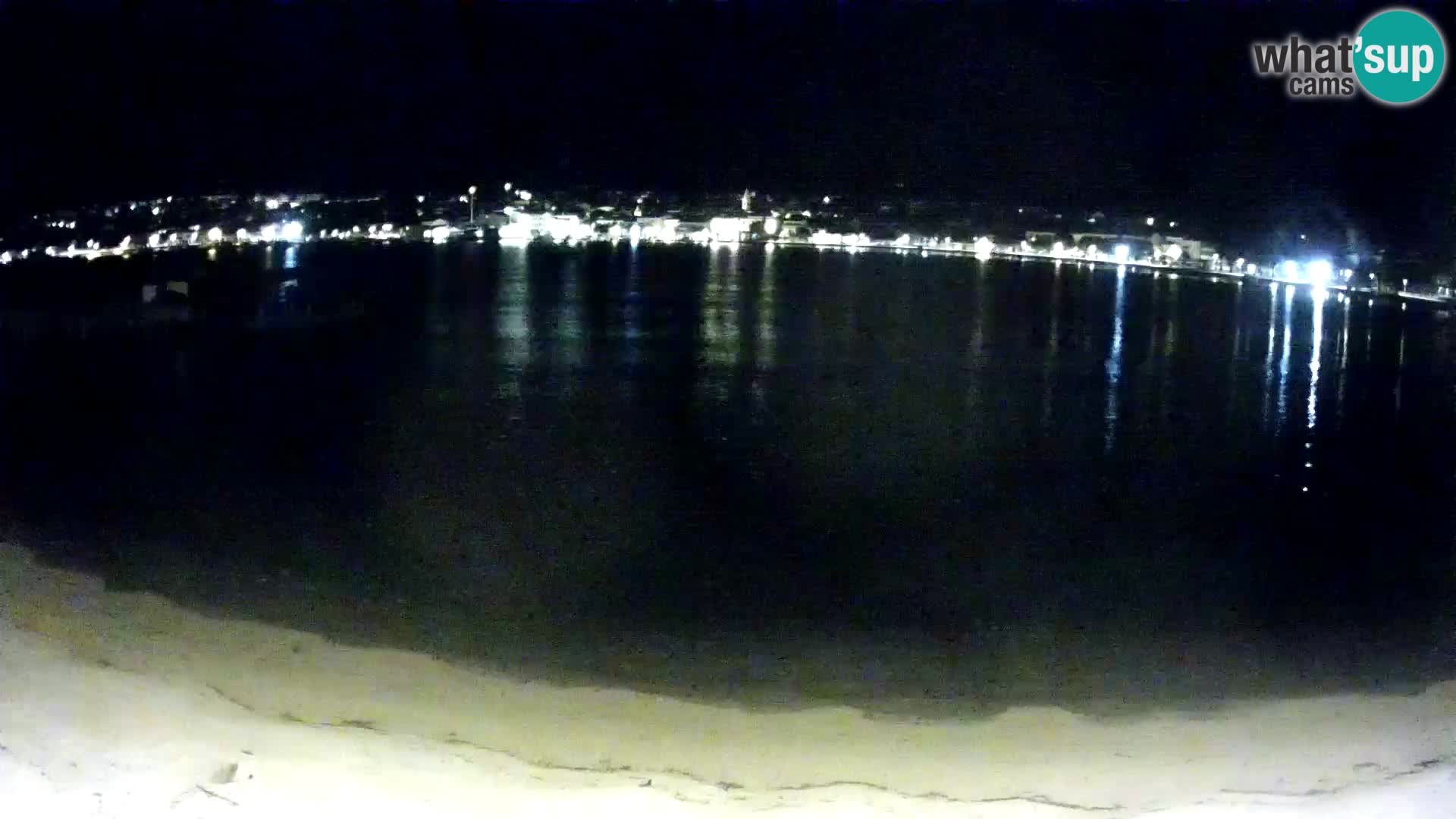 Novalja en vivo – playa de la ciudad