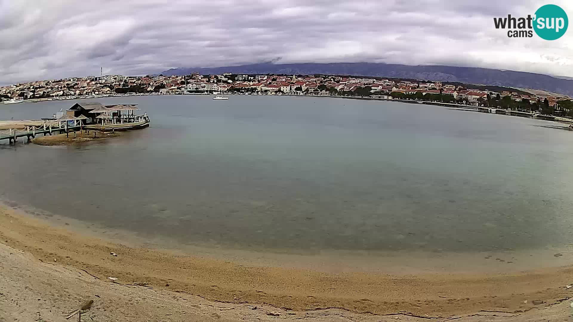 Webcam Novalja – Stadtstrand