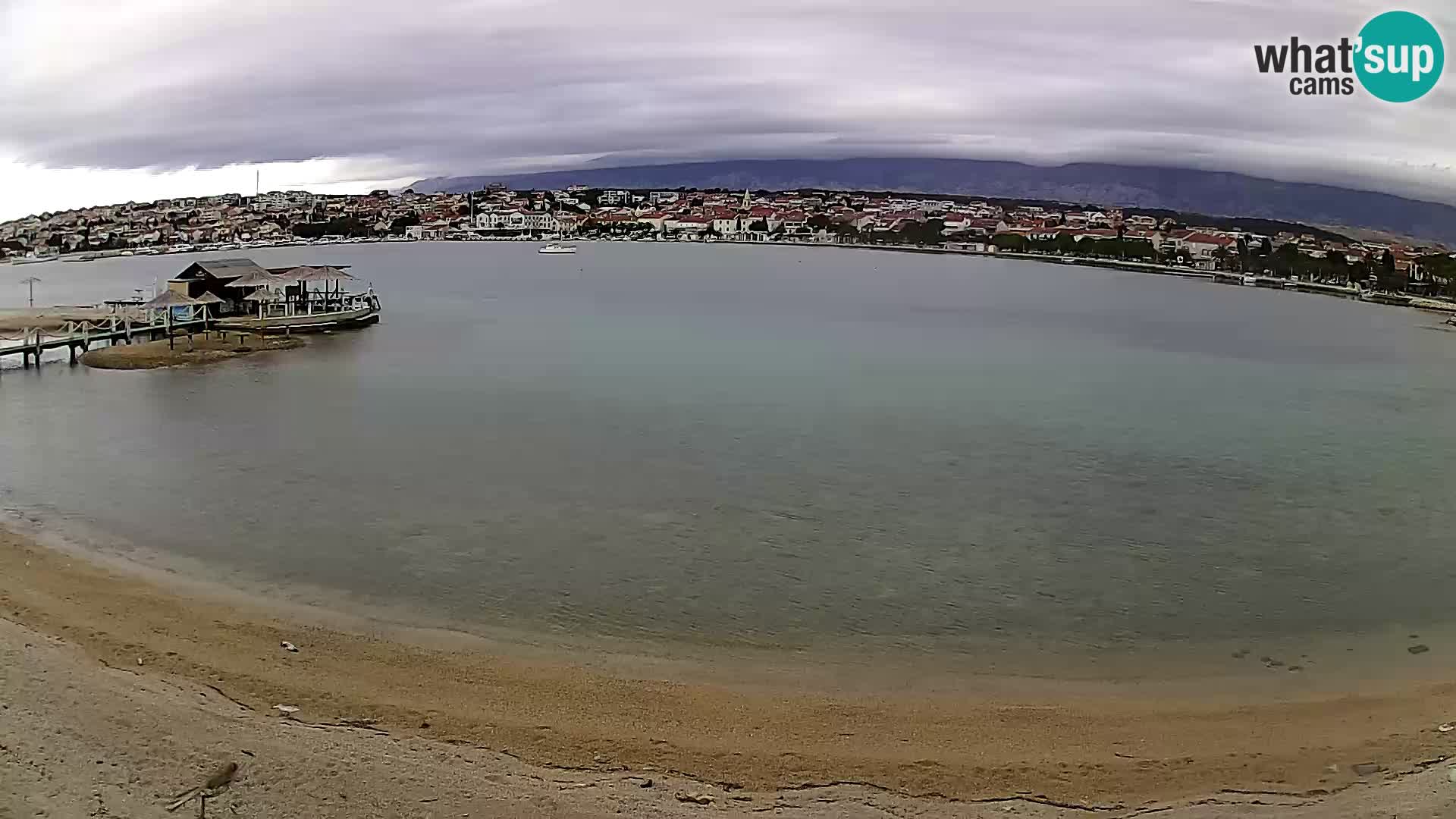 Webcam Novalja – Stadtstrand