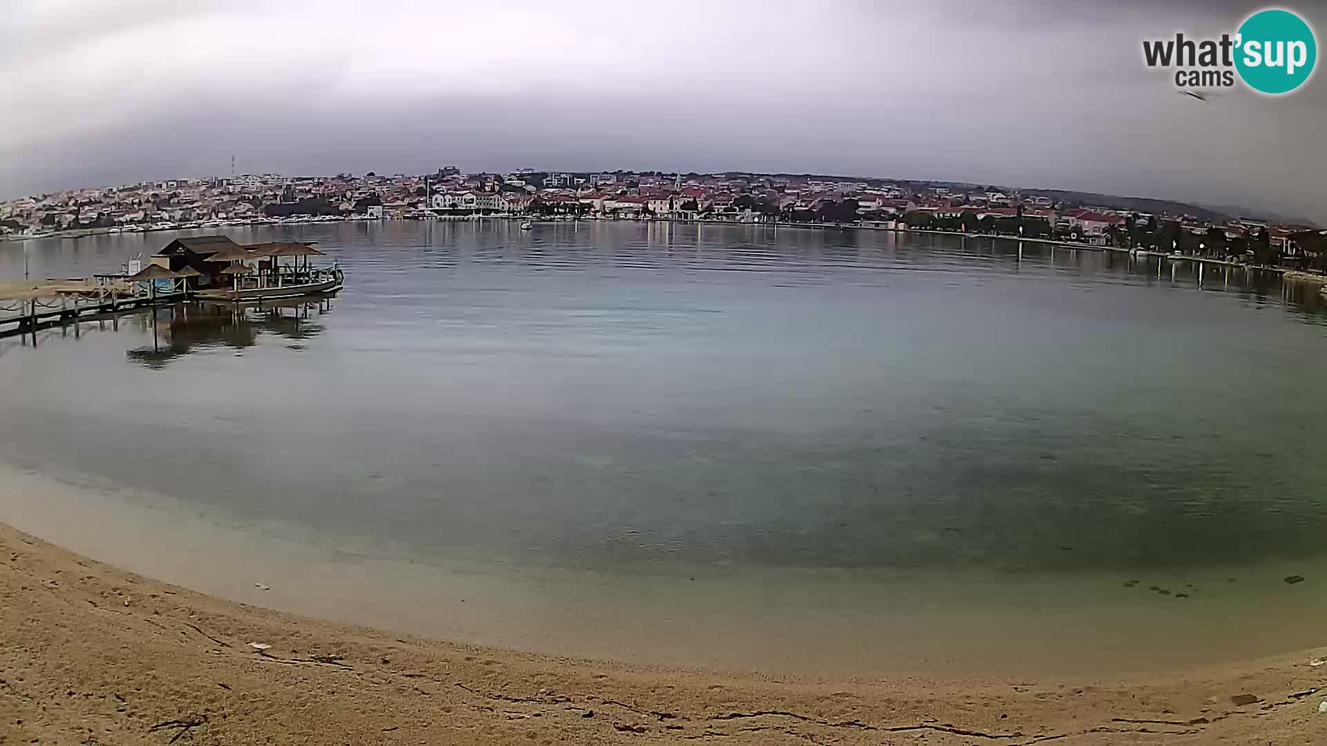 Novalja Kamera u živo – gradska plaža