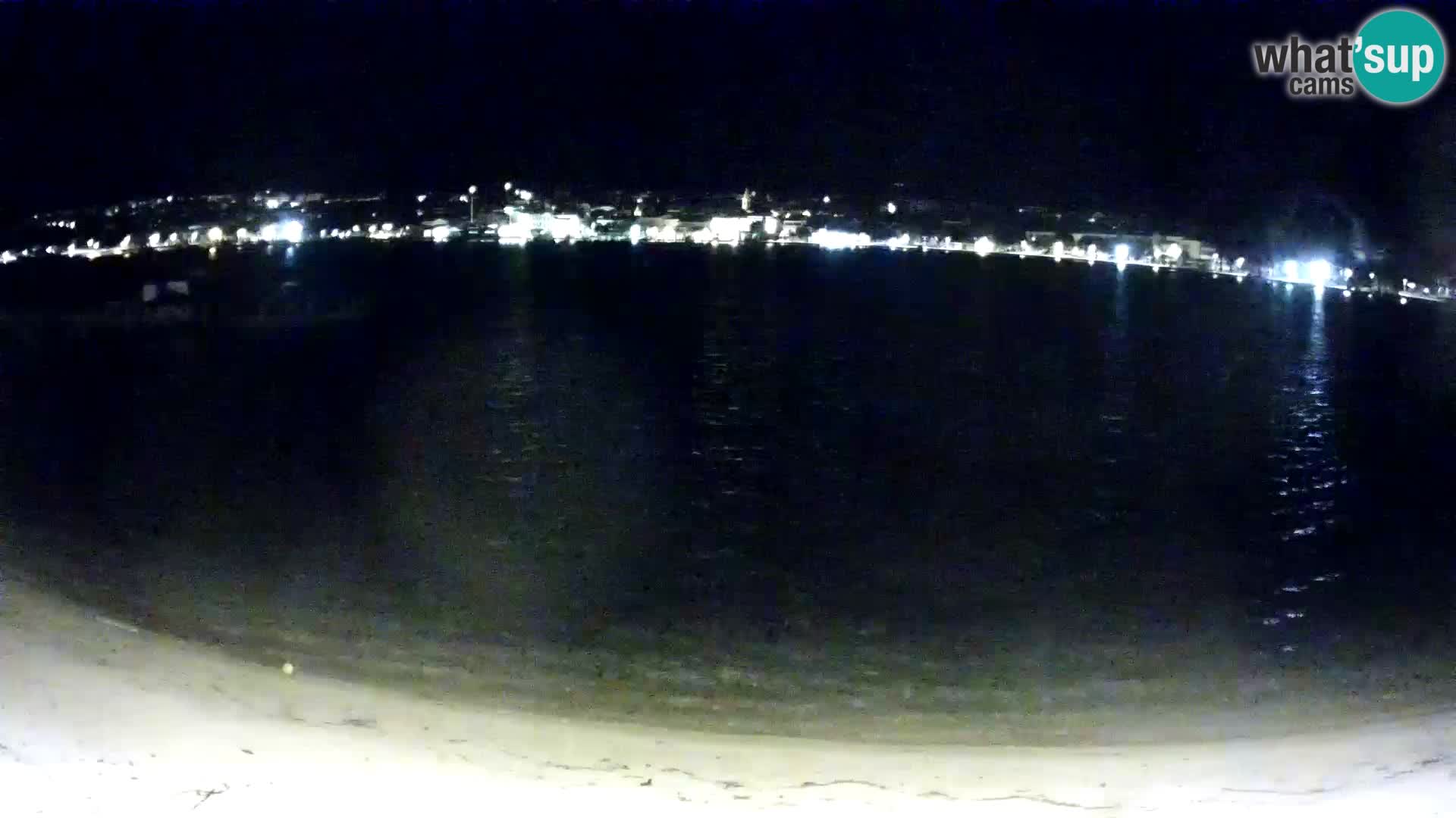 Novalja webcam – spiaggia cittadina