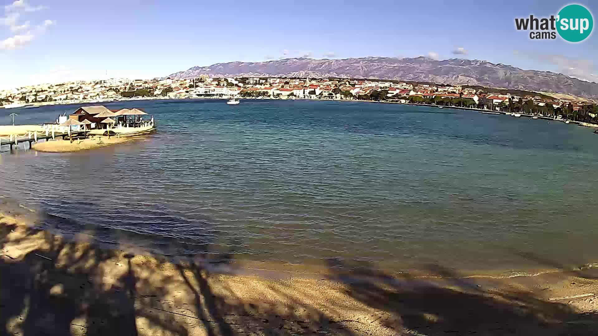 Novalja Kamera u živo – gradska plaža