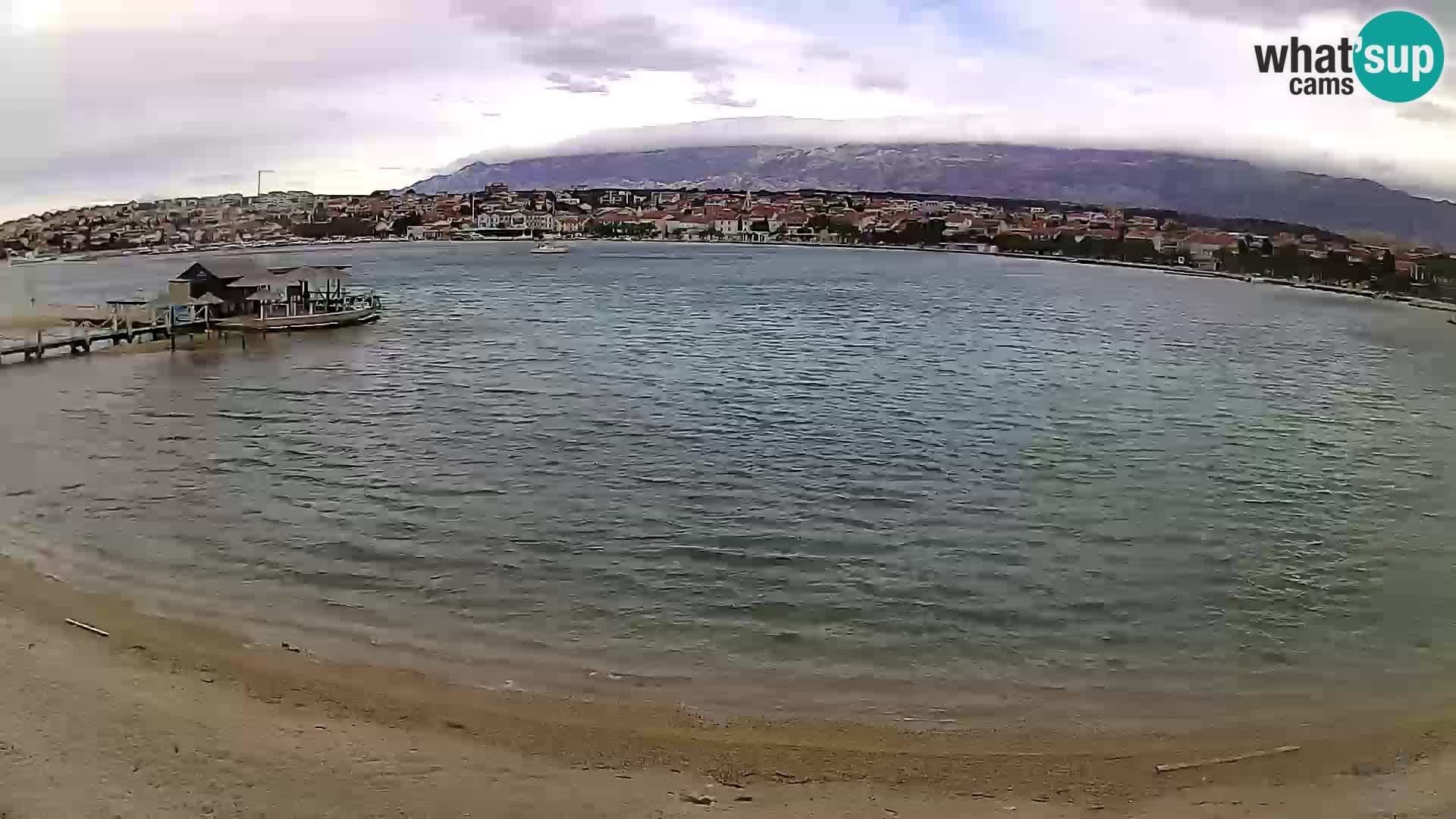 Novalja Kamera u živo – gradska plaža