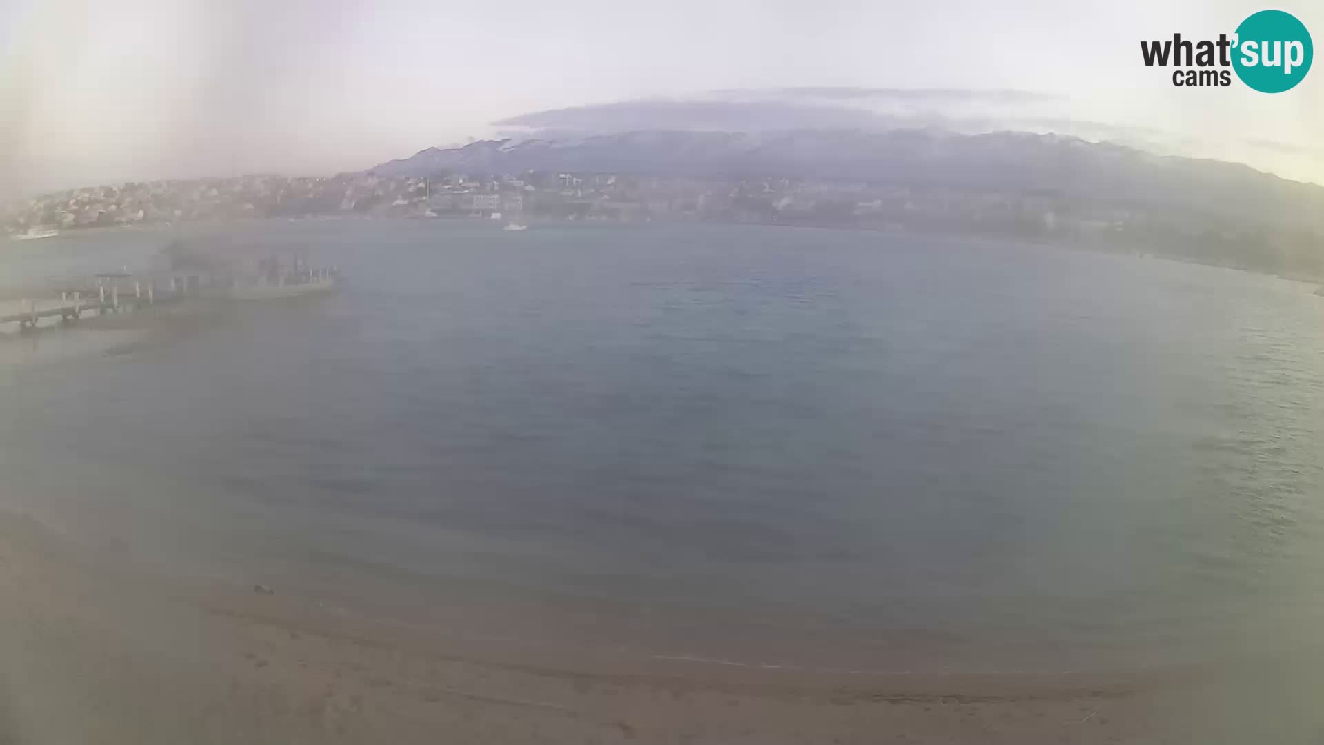 Live webcam Novalja – The Town beach