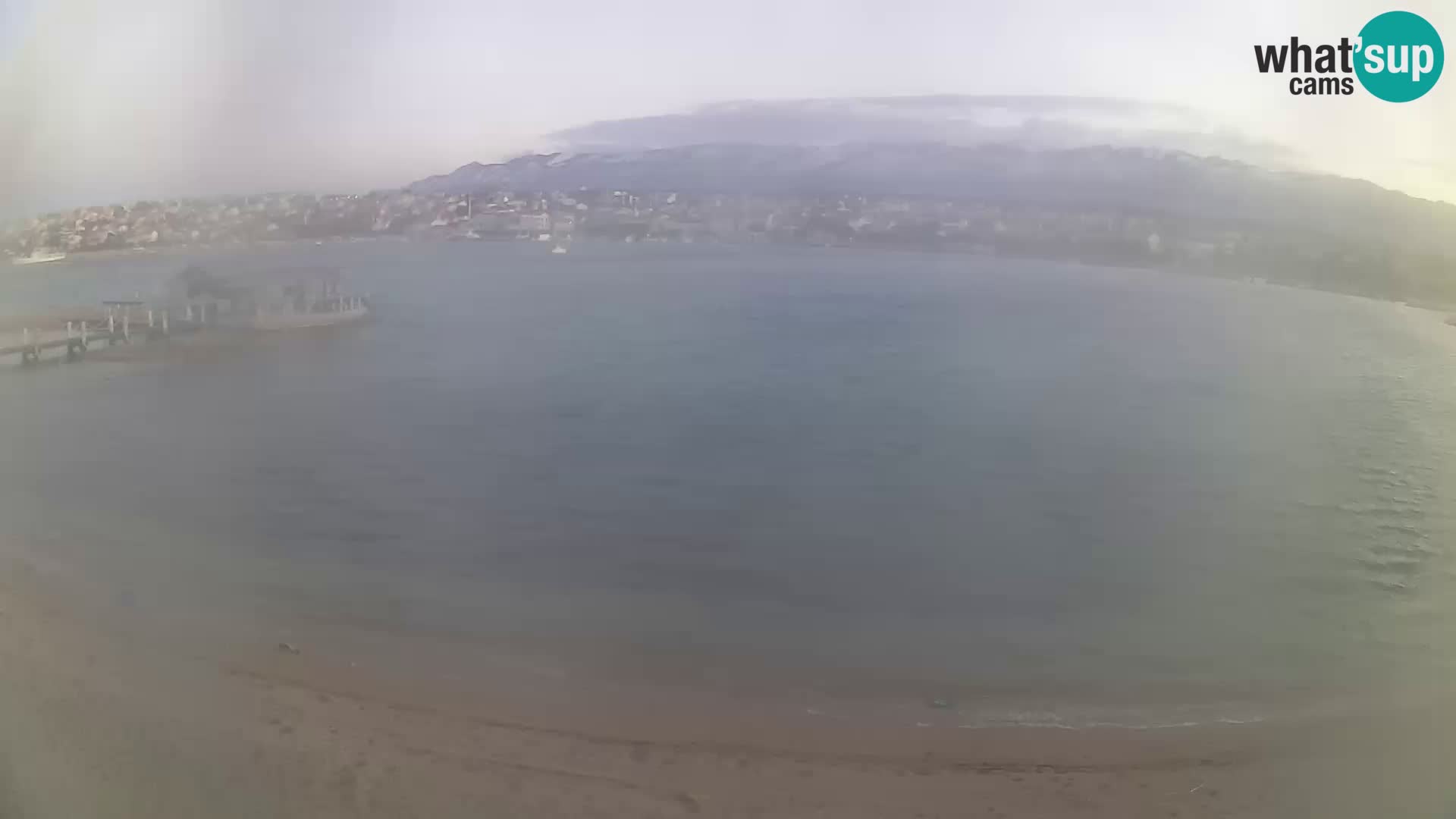 Live webcam Novalja – The Town beach