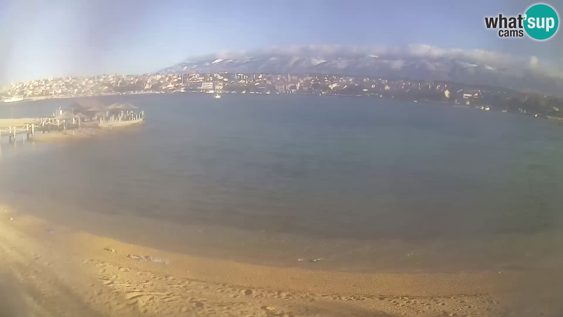 Novalja livecam – plage de la ville