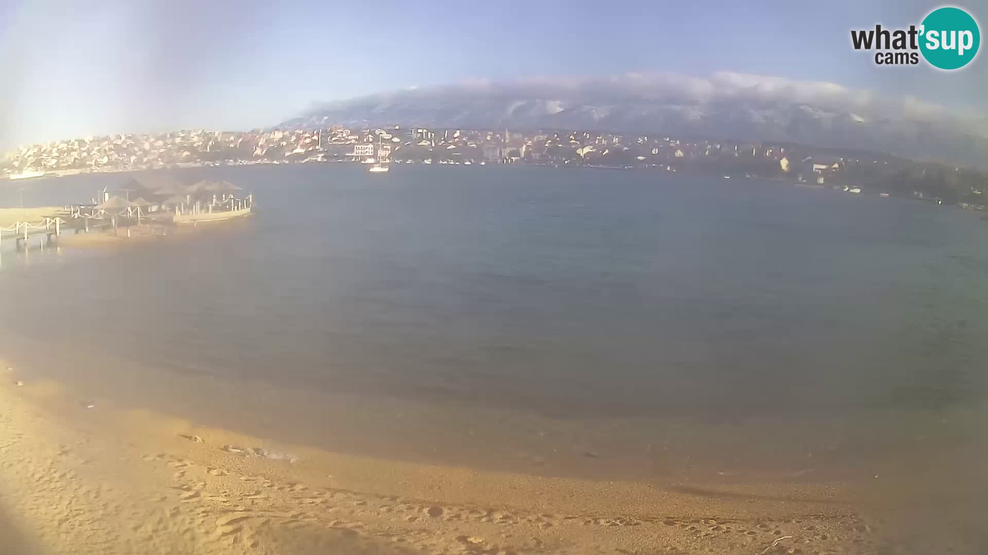 Live webcam Novalja – The Town beach