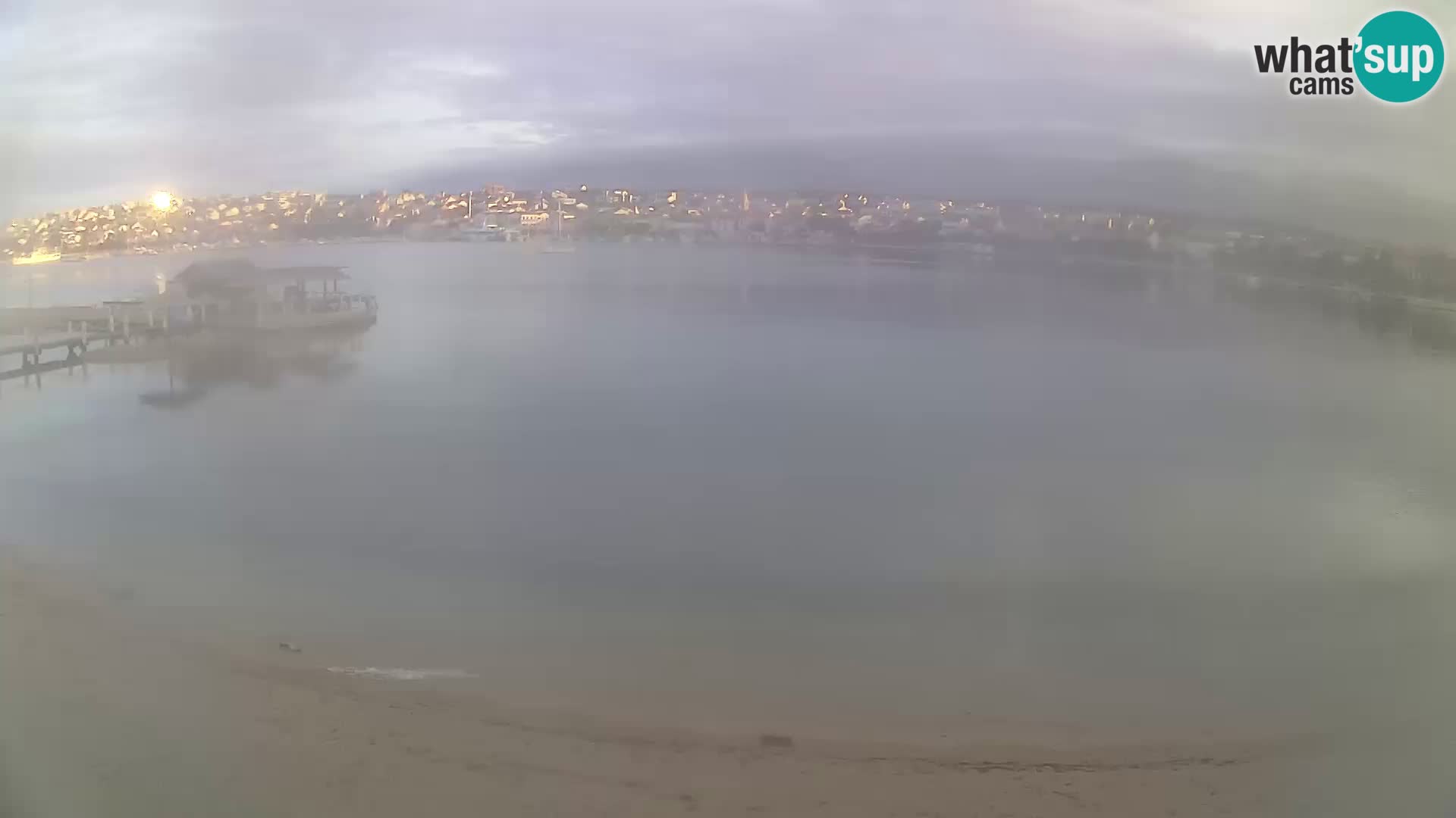 Live webcam Novalja – The Town beach