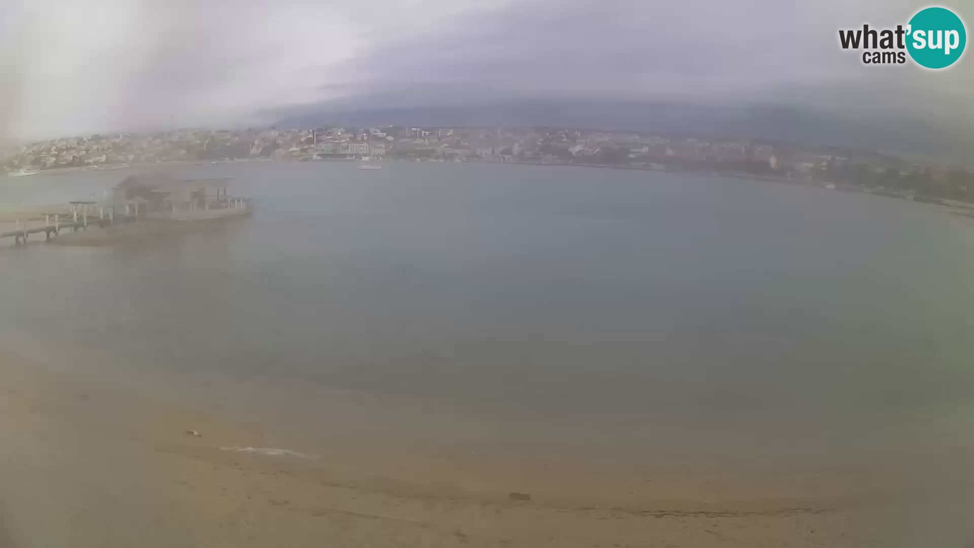 Novalja livecam – plage de la ville