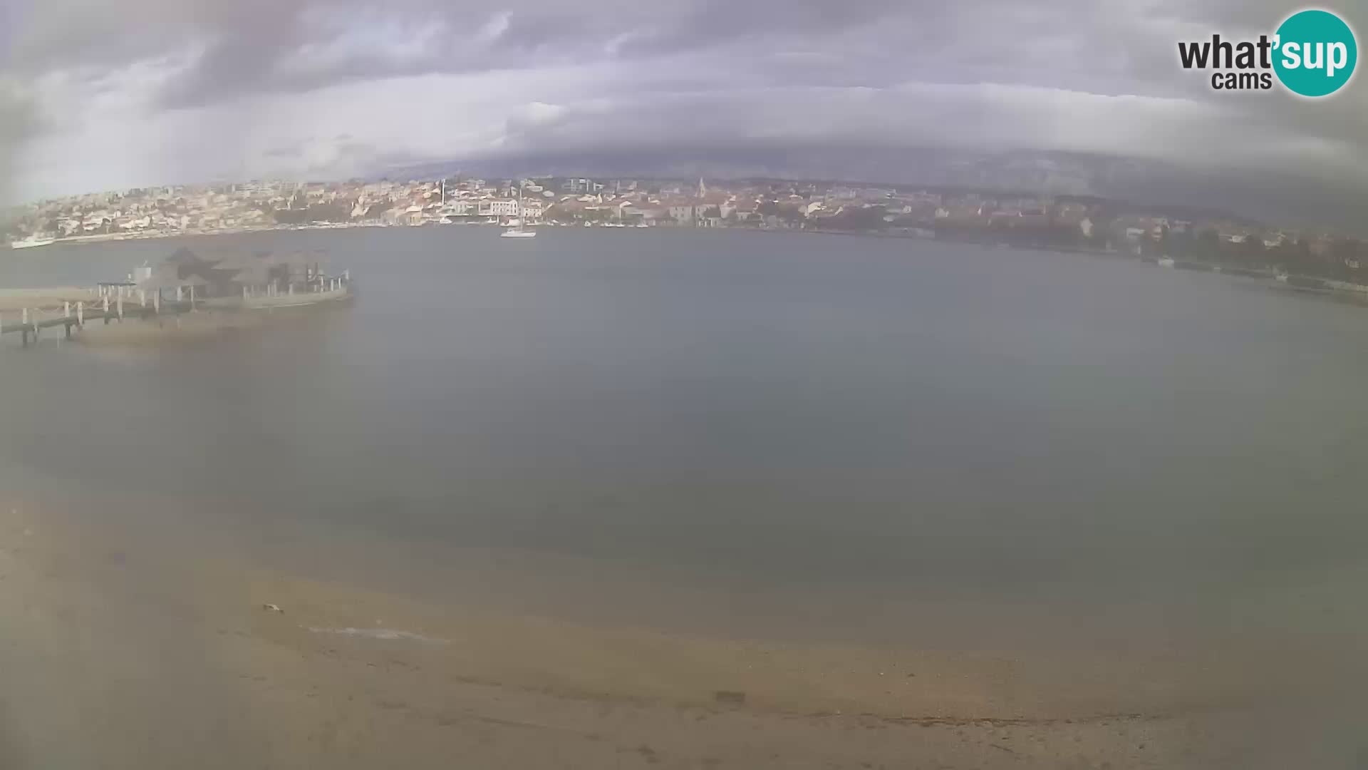 Live webcam Novalja – The Town beach